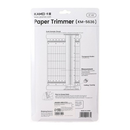 Curvat for paper roller, safe blade, cut length 150 mm, in the blister-5