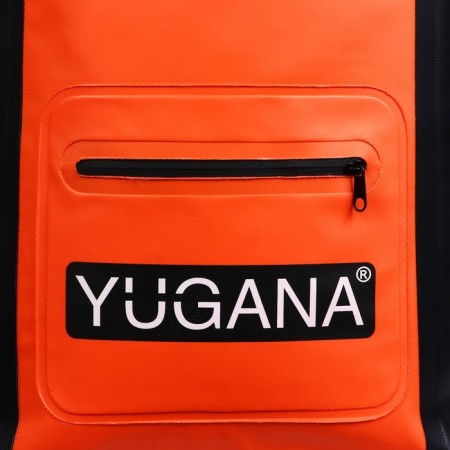 Hermevyukzak Yugana, PVC, waterproof 20 liters, orange-5