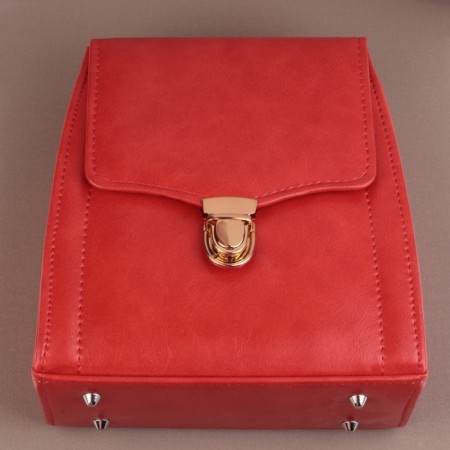 Bag -4 × 3 cm fastener, golden color-4