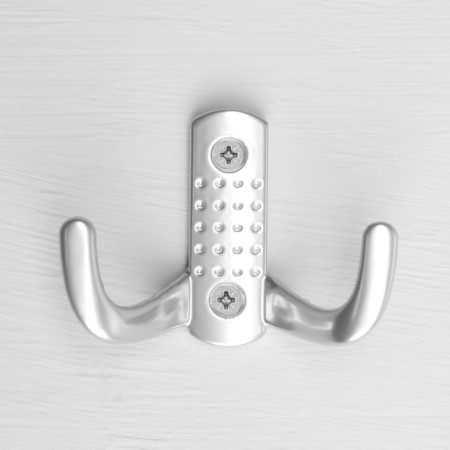 Tundra-lick hook, No. 10, chromium color, 1 pc.-2