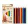 Color pencils 18 colors "School of Creativity", three -sided