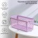 Storage basket "Romano", plastic, 30 × 13.5 × 12 cm, color mix