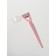 Comb - a sharing for eyelashes, 14 × 3 cm, pink color