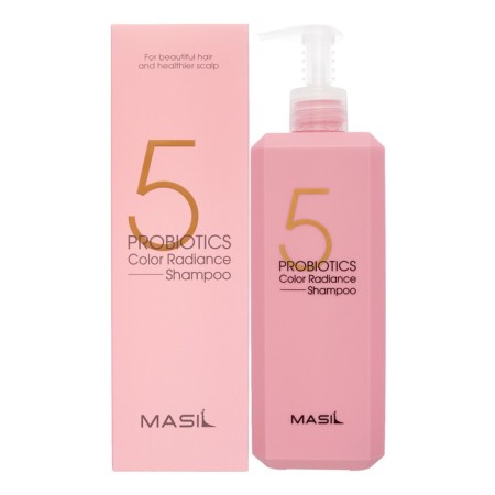 Shampoo for dyed hair 5 PROBIOTICS Color Radiance Shampoo with color protection, 500 ml-3