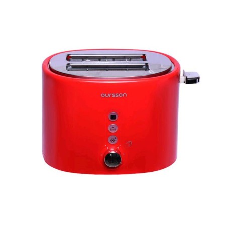 Toster Oursson TO2110/RD, 800 W, 7 frying modes, 2 toasts, red-1