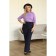 Women's turtleneck, size 56, lilac color