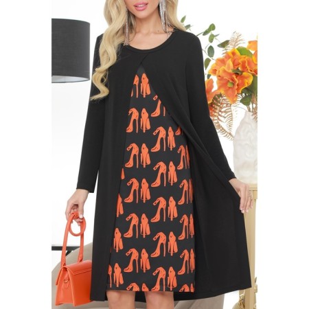 Female dress "Share secrets", size 50-2