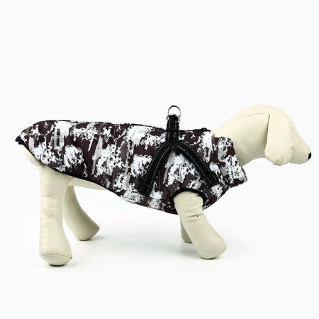 Clothing for dogs. Winter jacket "Warm winter", camouflage, size L-2