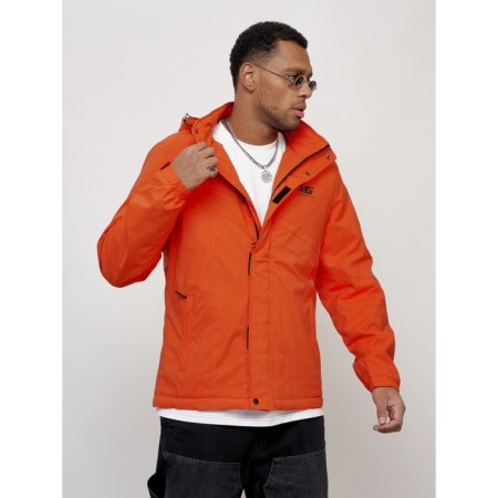 Sports male jacket, size 56, orange color-2