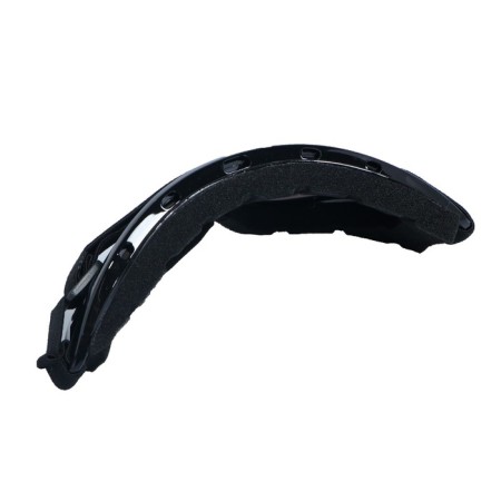 Glasses for riding motor vehicles with add. ventilation, chameleon glass, black-red-4