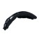 Glasses for riding motor vehicles with add. ventilation, chameleon glass, black-red