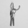 Hook-lighter No. 25, polymer, chromium color, 100 pcs.