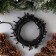 Garland “thread” 10 m, IP44, dark thread, 100 LED, warm white glow, 8 modes, 220 V