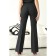 Female trousers, size 48, black color