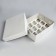 Packaging for 12 cupcakes, white, 32.5 x 25.5 x 10 cm