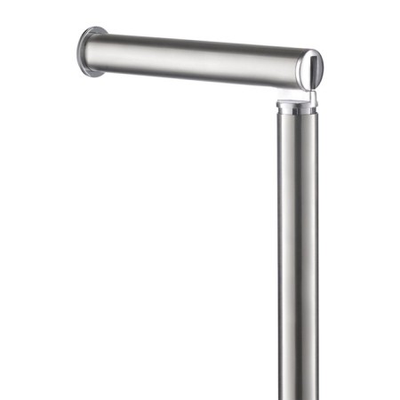 LEA toilet paper holder, matte chrome-2