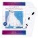 Polygonal figures. "Polar Bear"
