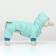 Kombinson "Tender Way" on the fur lining, size S (DS 25, Osh 25, OG 35 cm), Blue