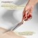 Clothing scissors, mowed blade, 9.5 ", 24 cm, bronze color