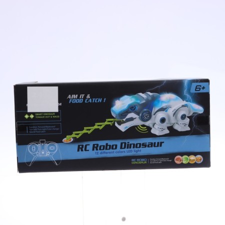 Robot radio -controlled "dinosaur", light and sound effects, works from batteries-8