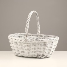 Wicker basket, 37x30x14/34 cm, vine