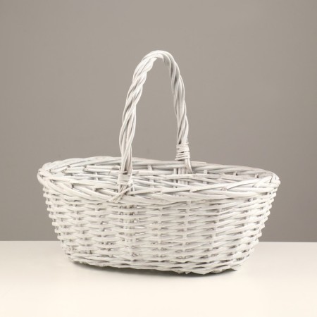 Wicker basket, 37x30x14/34 cm, vine