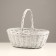 Wicker basket, 37x30x14/34 cm, vine