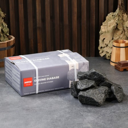 Olivin-Diabase Harvia 20 kg. Stone-2