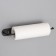 Holder for paper towels of a suspended share 26 × 1.5 × 12 cm, black color