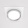 Building lamp Technical DL086-GX53-SQ-WS, 1x15W, 11x11x5.2 cm, GX53, white color with silver