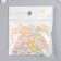 Plastic beads "Flower with faces - the internal color of the assorted" mix 20 g 1.2x1.2x0.7 cm