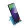 Luazon phone stand, folding, adjustable height, blue