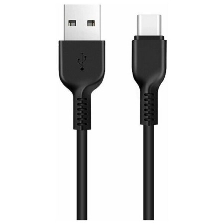 Hoco X20, Type -C cable - USB, 3 A, 3 m, PVC braid, black-1