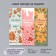 Stick Paper "New Year's Sweets" 3x9 cm sheet 10x10 cm