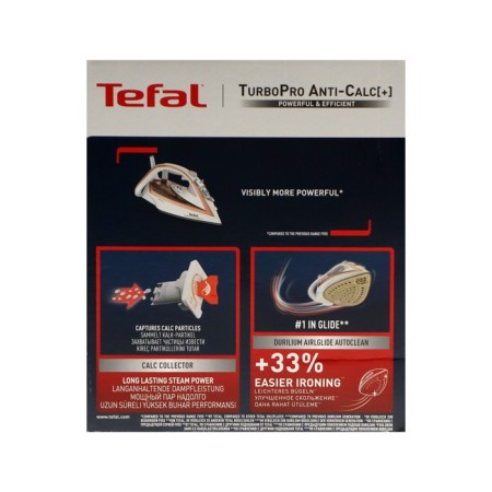 TEFAL FV5697E1, 3000 W, ceramic sole, 50 g/min, 300 ml, white and golden-5