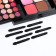Professional set for makeup (eyelid shadows, lip gloss, blush, correctors)