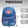 Crimea backpack Putin Team, 29 x 13 x 44 cm, lightning departure, n/pocket, blue