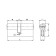 Cylinder mechanism 164 SN/62, 26+10+26 mm, 5 cl., Nickel color