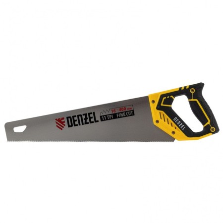 Denzel 24146 wood hacksaw, 2k handle, 2k handle, 11 tpi, 400 mm