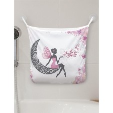 Organizer in a bathtub on the suction cups “Fairy for a month”, for storing toys and trifles, size 33x39 cm