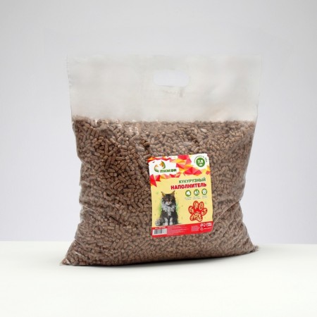 Filler corn granulate "Piggage", 7.5 kg absorption up to 15 liters