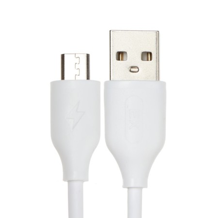 EXPLOYD EX-Z-1423, 2 USB, 2.4 A, MicroUSB cable, 1 m, white.-2
