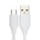 EXPLOYD EX-Z-1423, 2 USB, 2.4 A, MicroUSB cable, 1 m, white.