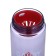 Water bottle, 550 ml, 22.5 x 6.7 cm, sieve, purple