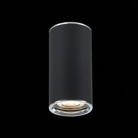 Ceiling lamp ST LUCE. ST111.407.01. 1x50 W, GU10, 5.4x5.4x10.5 cm, black color-1