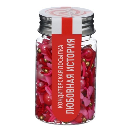 Confectionery Sprinking "Love History", 50 g-1