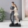 Souvenir Polystone "Lovers - Hugs" 10x7x21.5 cm