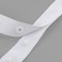 Braid with buttons, 25-25 mm, 17 mm × 45 ± 1 m, white color