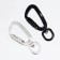 Carabiner with a bayonet coupling and a vertluge, 9x4 cm, 400 kg, mix