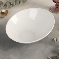 Salennik Porcelain Dolyana White Label, 650 ml, white color